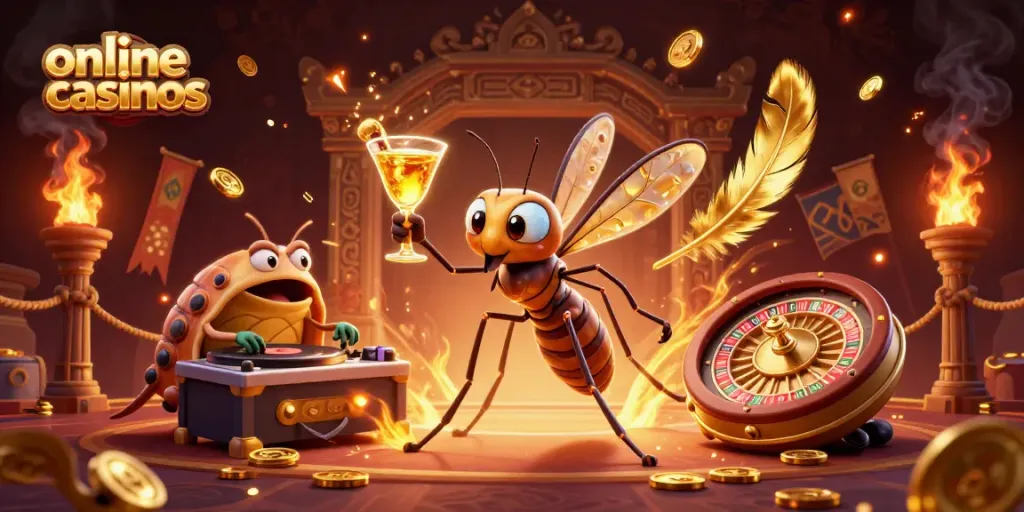 Engage with the thrilling world of online casinos featuring dynamic 3D cartoon characters.