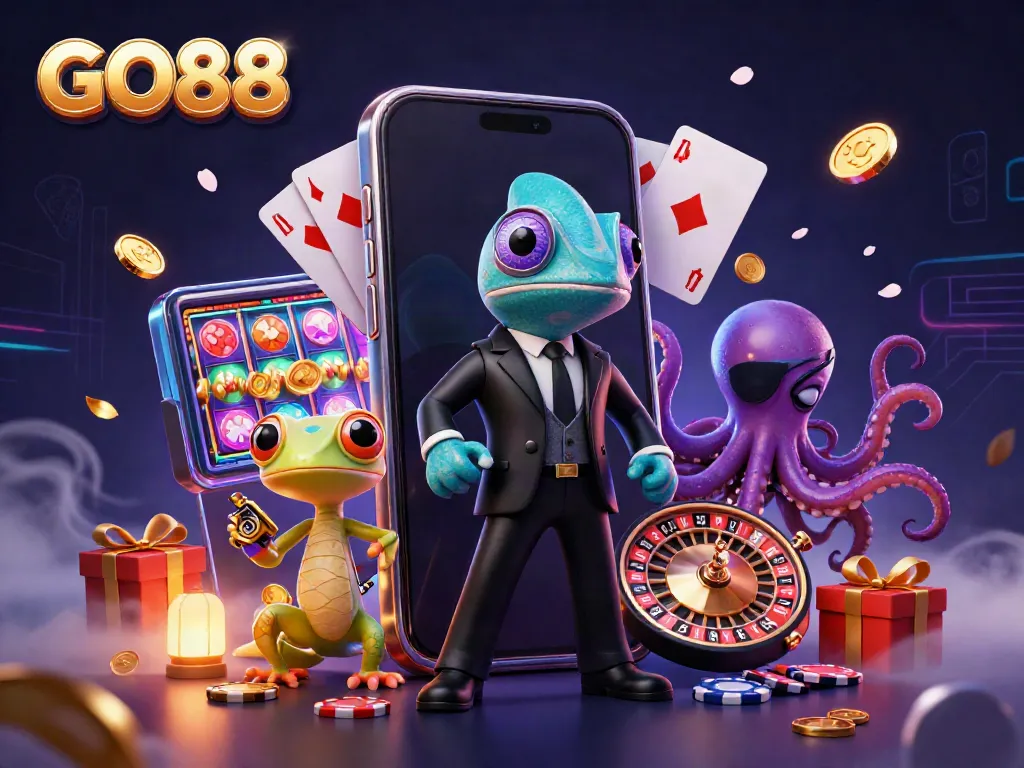 Experience exciting gameplay and big wins at GO88 with dynamic gaming visuals and vibrant elements.