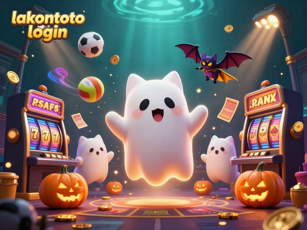 Gandakan pengalaman Anda dengan lakontoto login di dalam kasino yang menakutkan, dikelilingi slot dan bola olahraga.