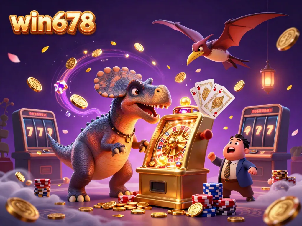 Experience thrilling wins at win678 with a slot machine jackpot splash and dynamic casino action.