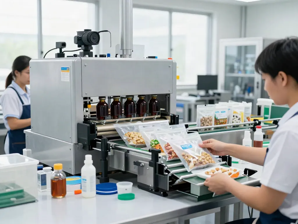 Automated bagging solutions showcasing advanced technology in a manufacturing environment.