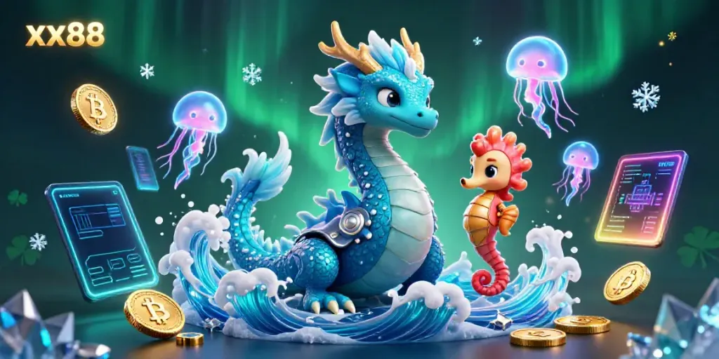 Bet on your luck at xx88 as the azure water dragon guards treasures of online gaming.